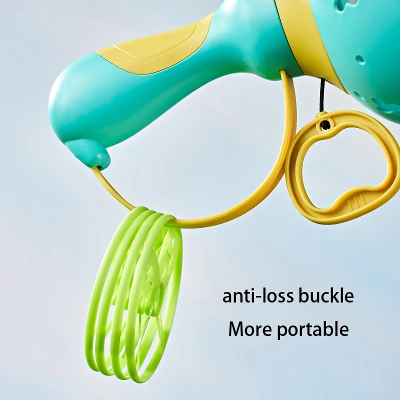 Flying propeller toy with string starter