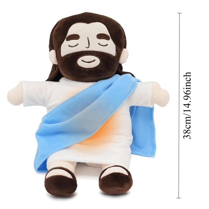 Soothing plush Jesus Christ