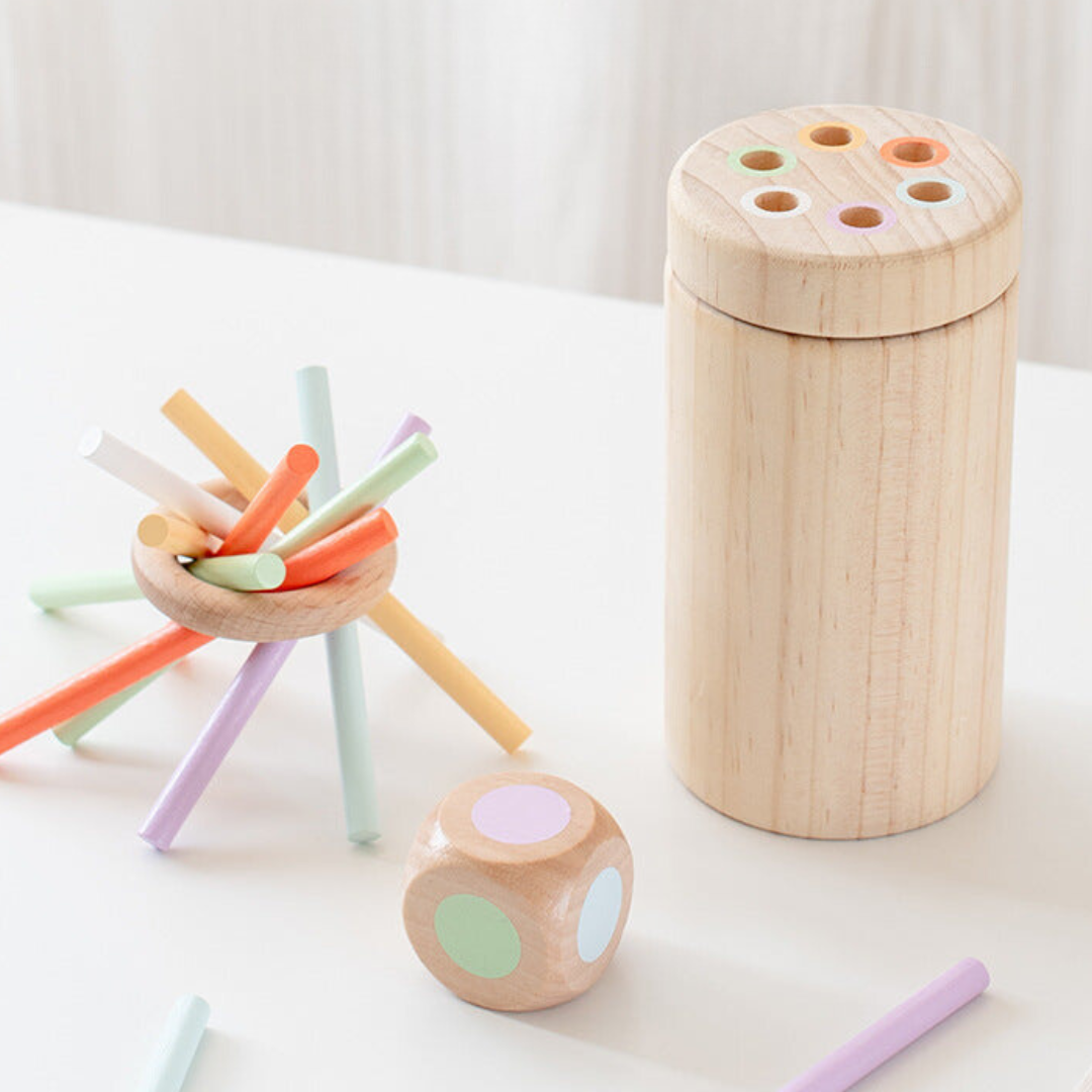 Montessori Color Wooden Stick Game