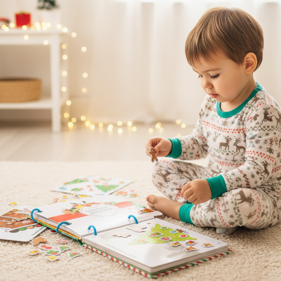 Montessori Christmas Busy Book