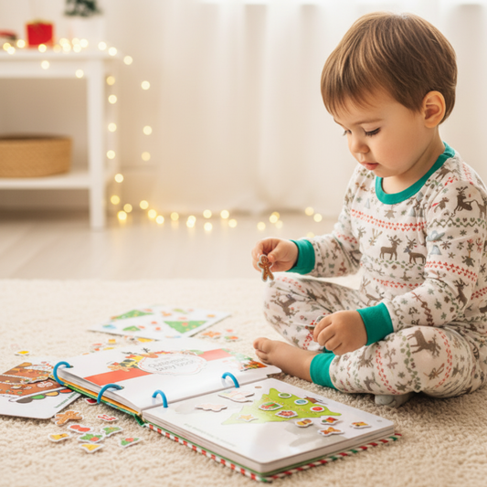 Montessori Christmas Busy Book