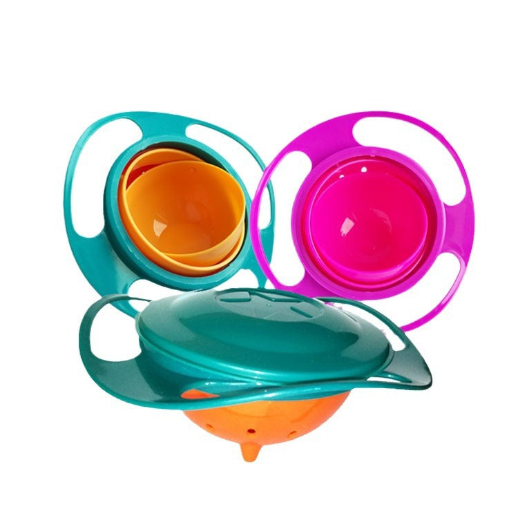 Non-spill baby bowl – eating without spilling