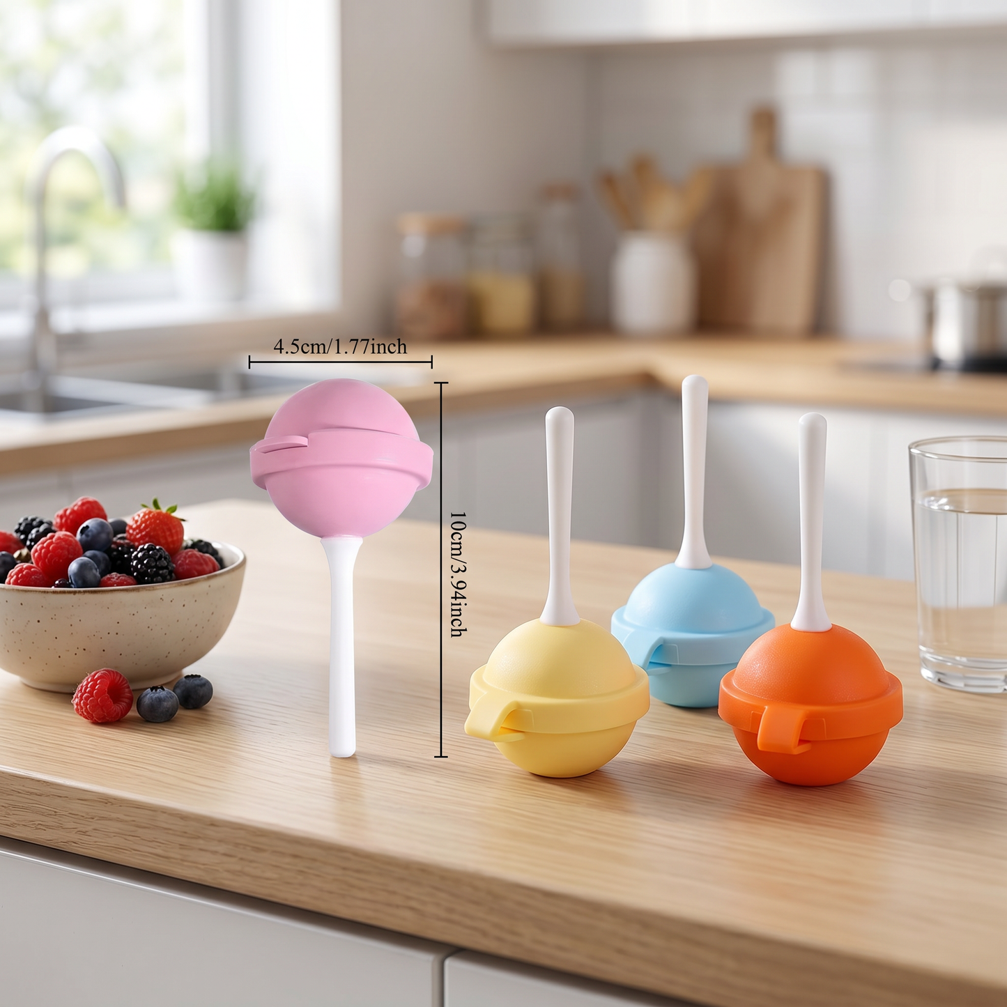 Lollipop Ice Pop Moulds – Pack of Four