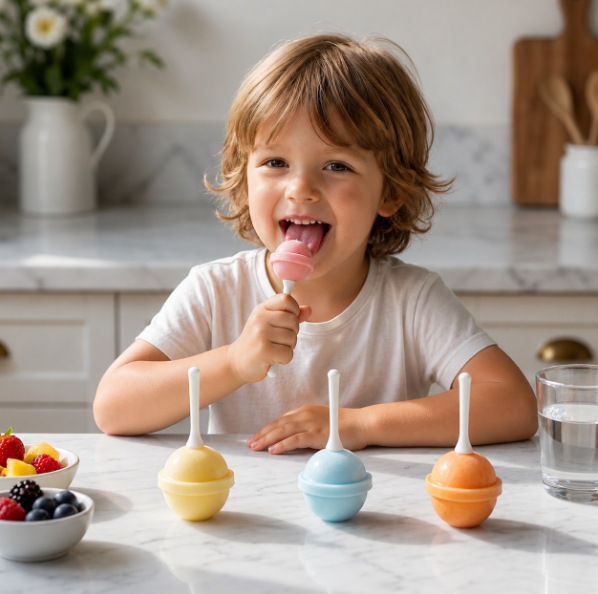 Lollipop Ice Pop Moulds – Pack of Four