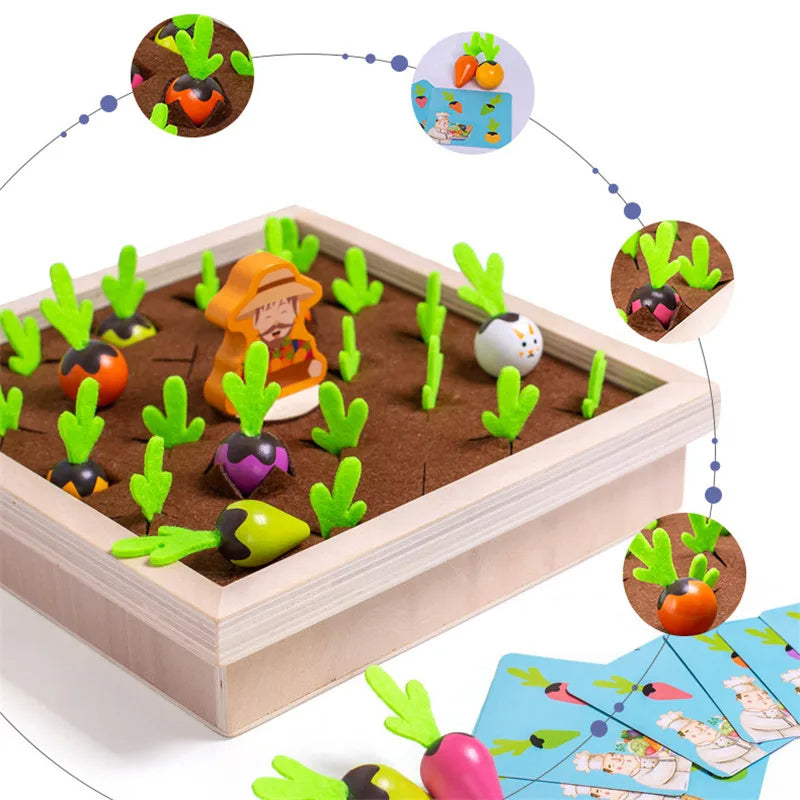 Montessori Felt Farm Toy