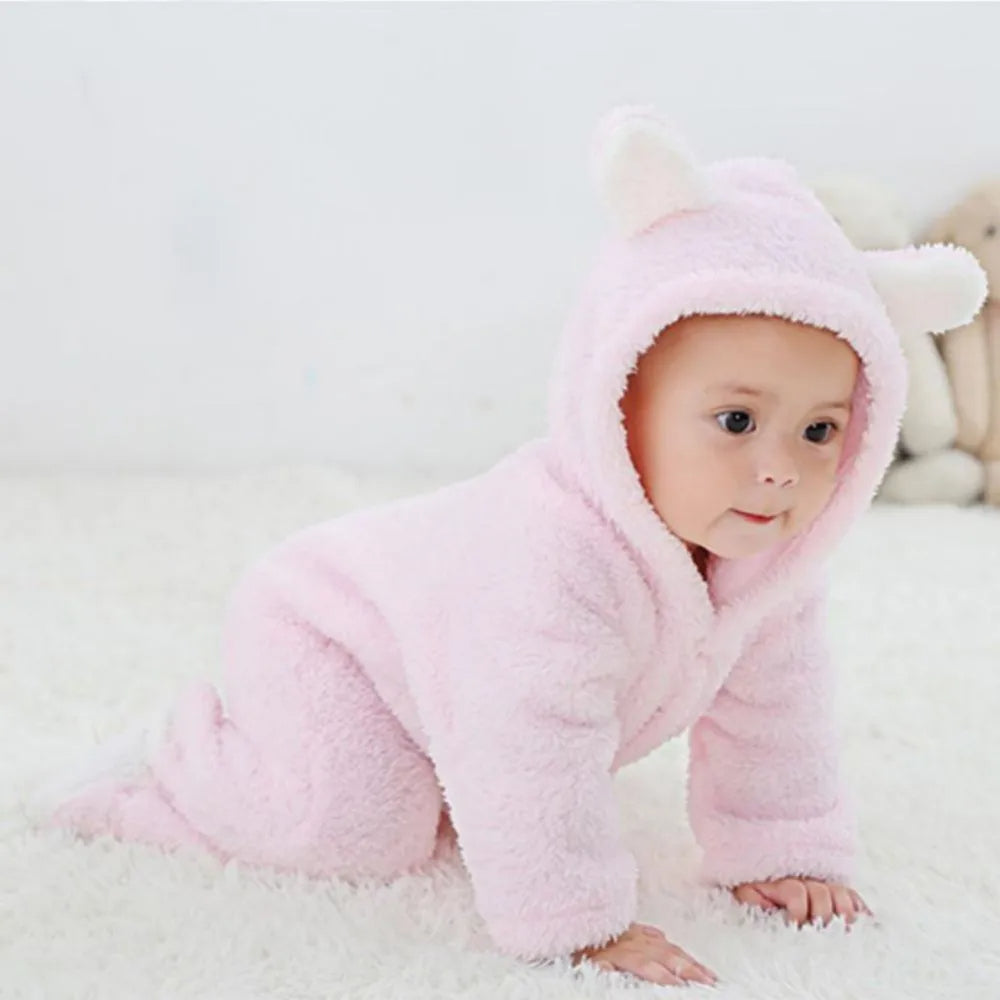 Cute Baby Onesie in Bear Design