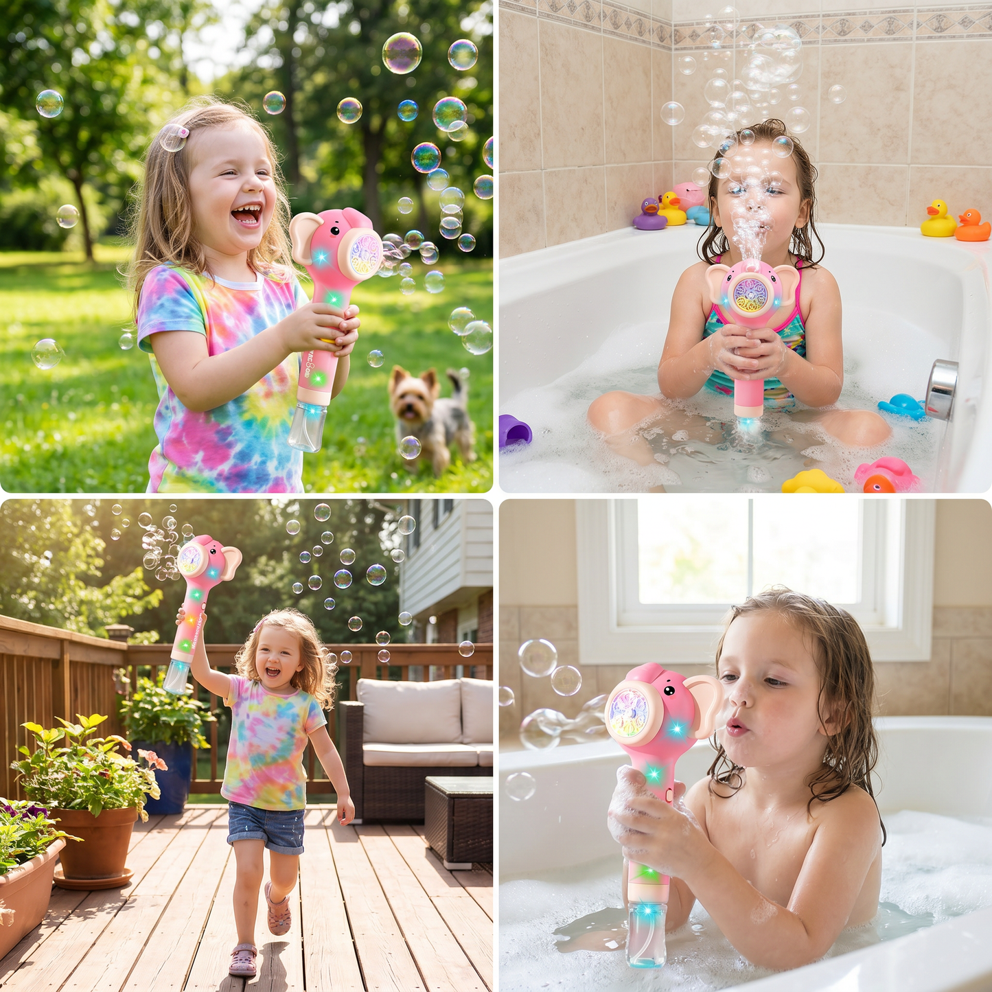 Elephant Bubble Stick Toy