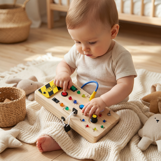 Montessori Wooden Activity Board