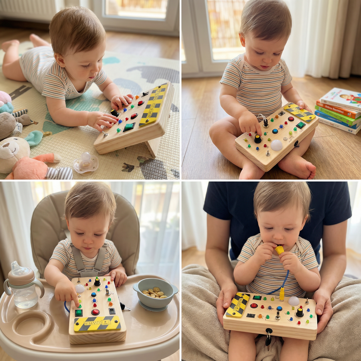 Montessori Wooden Activity Board