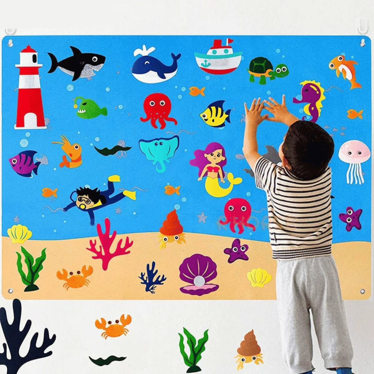 Interactive Felt Storyboard - Endless Learning Fun!