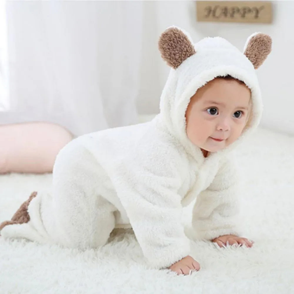 Cute Baby Onesie in Bear Design