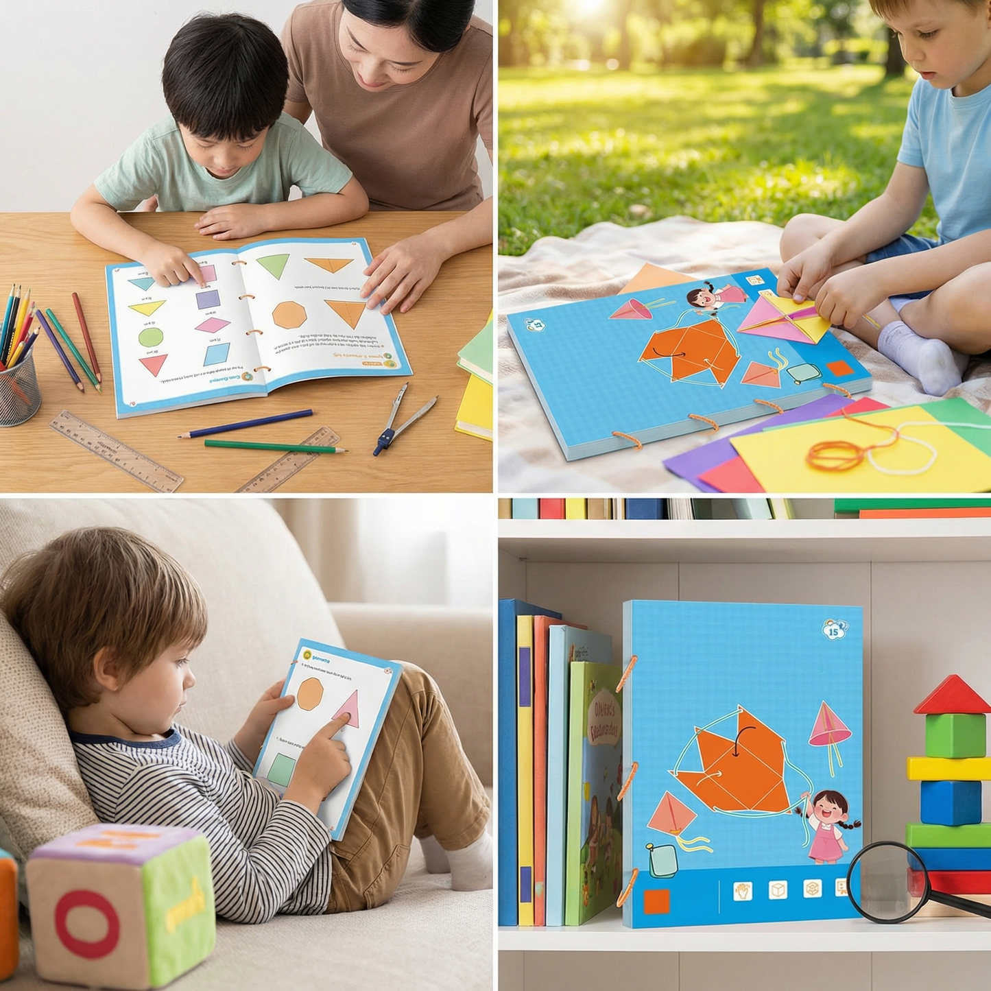 Brilliant geometry textbook for children